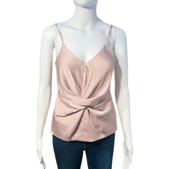 Express Mauve Silk Twist Top NWT - Picture 2 of 10